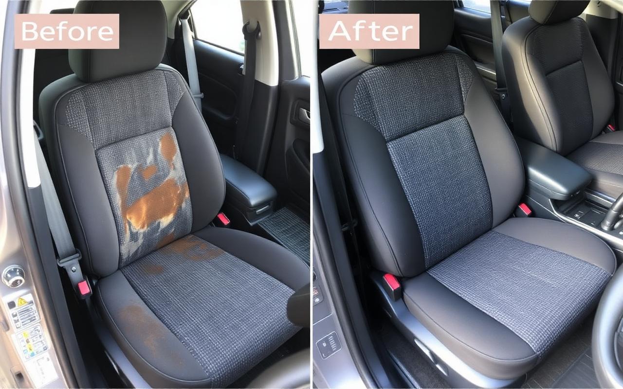 Seat Stain Removal